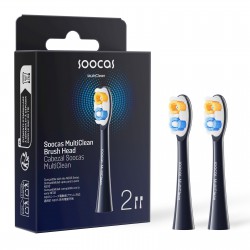 SOOCAS NEOS II Hambaharjapea Classic Clean, Dark Violet (2 tk pakendis)