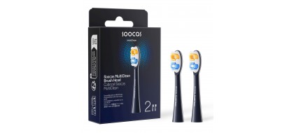 SOOCAS NEOS II Hambaharjapea Classic Clean, Dark Violet (2 tk pakendis)