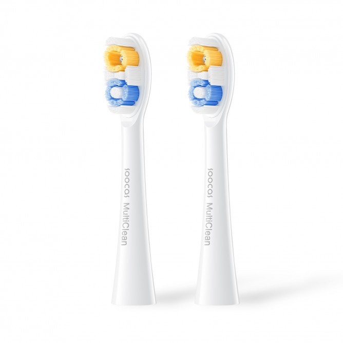 SOOCAS NEOS II  Hambaharjapea Classic Clean, Pearl White (2 tk pakendis)