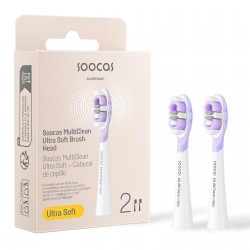 SOOCAS NEOS II Hambaharjapea, ultra soft, white (2 tk pakendis)