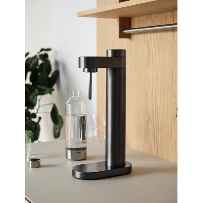 STELTON Brus karboneerimisseade, must metallik