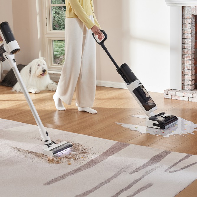 TINECO FLOOR ONE Switch S6 Stretch Plus juhtmevaba põrandapesur
