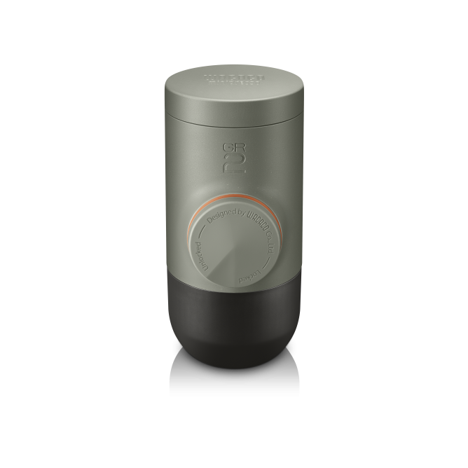 WACACO MINIPRESSO kaasaskantav espressomasin jahvatatud kohvile, gray olive