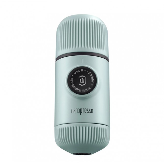 WACACO NANOPRESSO ARCTIC BLUE + Case kohvimasin