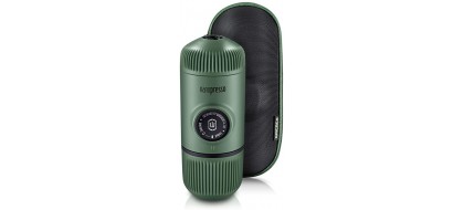 WACACO NANOPRESSO MOSS GREEN + CASE kohvimasin