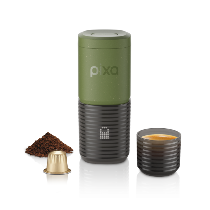 WACACO PIXAPRESSO elektriline espressomasin, olive green