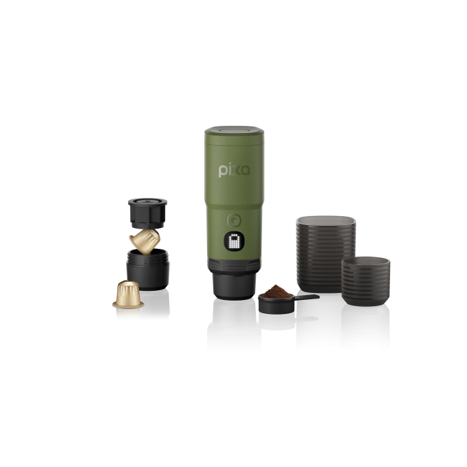 WACACO PIXAPRESSO elektriline espressomasin, olive green