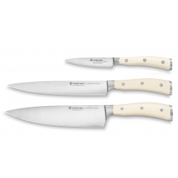 WUSTHOF Classic Ikon Creme 3-osaline noakomplekt
