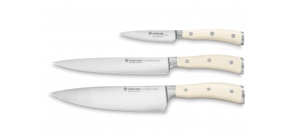 WUSTHOF Classic Ikon Creme 3-osaline noakomplekt